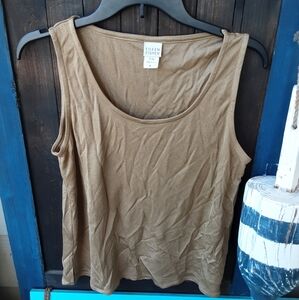Eileen Fisher Women's Gold Tank Top Size M.